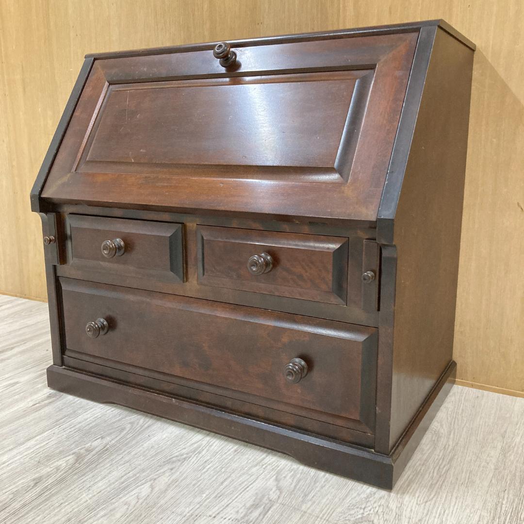 北海道民芸家具 ライティングビューロー ライティングデスク 座机