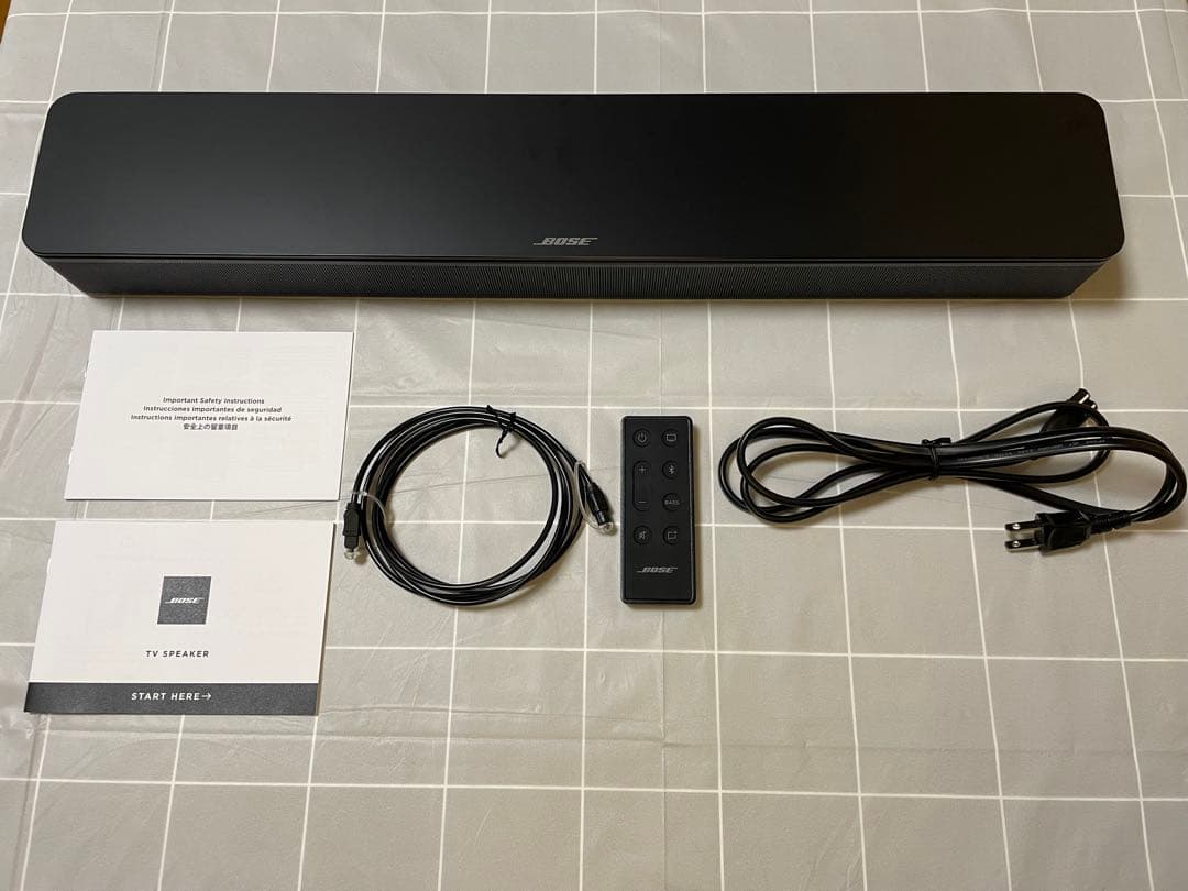 BOSE TV Speaker（431974）サウンドバー 元箱あり