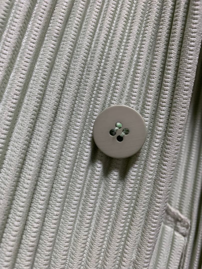 激レア❗️イッセイミヤケオムプリッセ　JADE GREEN プリーツ　ジャケット