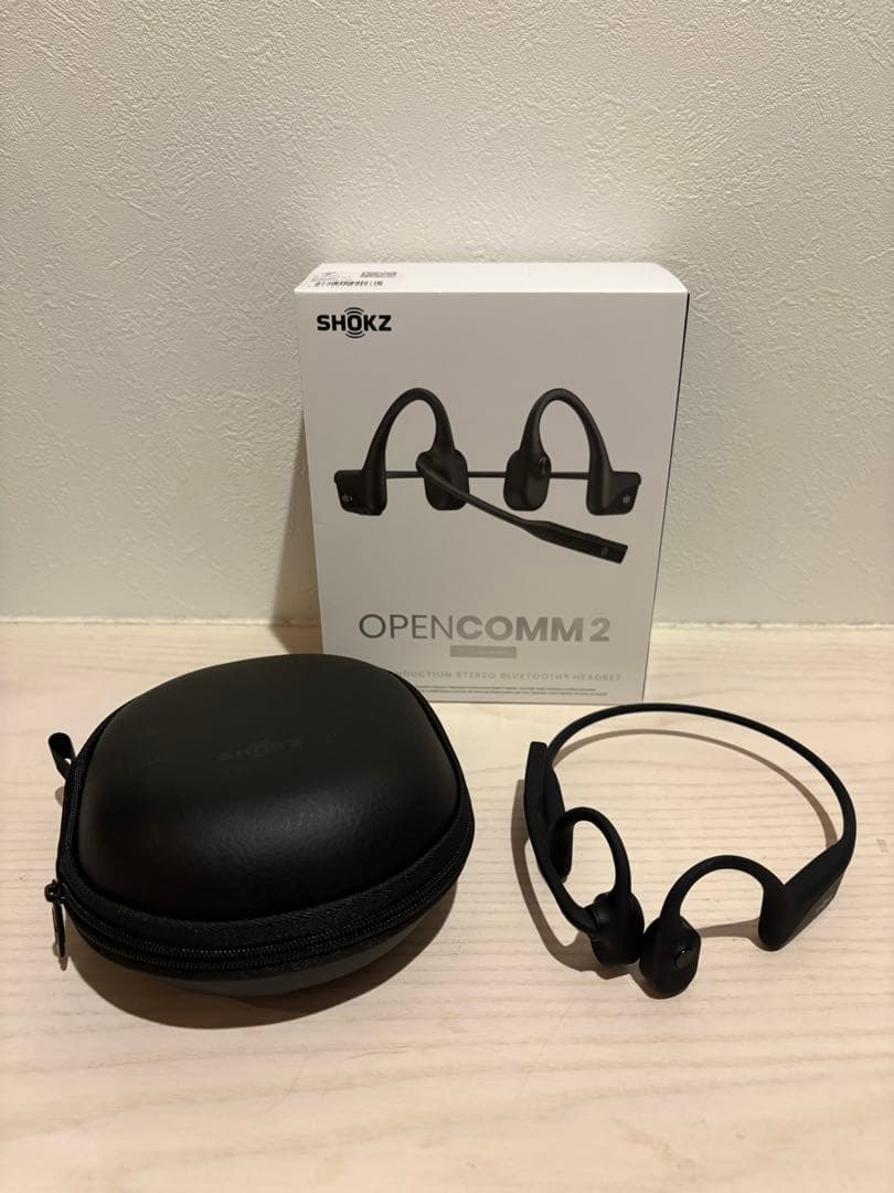 SHOKZ OPENCOMM 2 2025 Upgrade骨伝導ヘッドセット