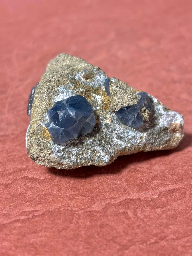 【超希少】天然ブルークォーツ(スペイン・マラガ産) 青水晶 鉱物標本 原石