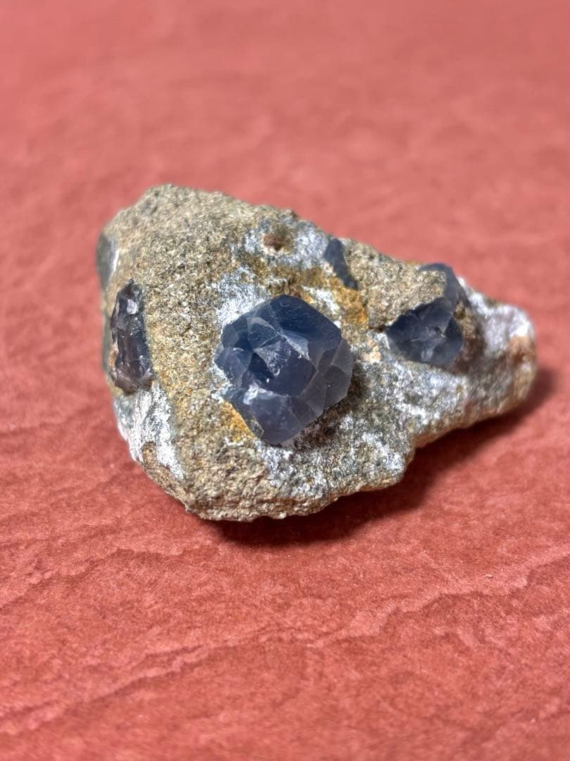 【超希少】天然ブルークォーツ(スペイン・マラガ産) 青水晶 鉱物標本 原石