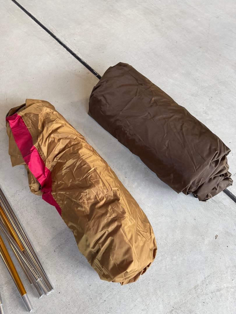 【美品】 peak アメニティドームM 純正グランドシート付き