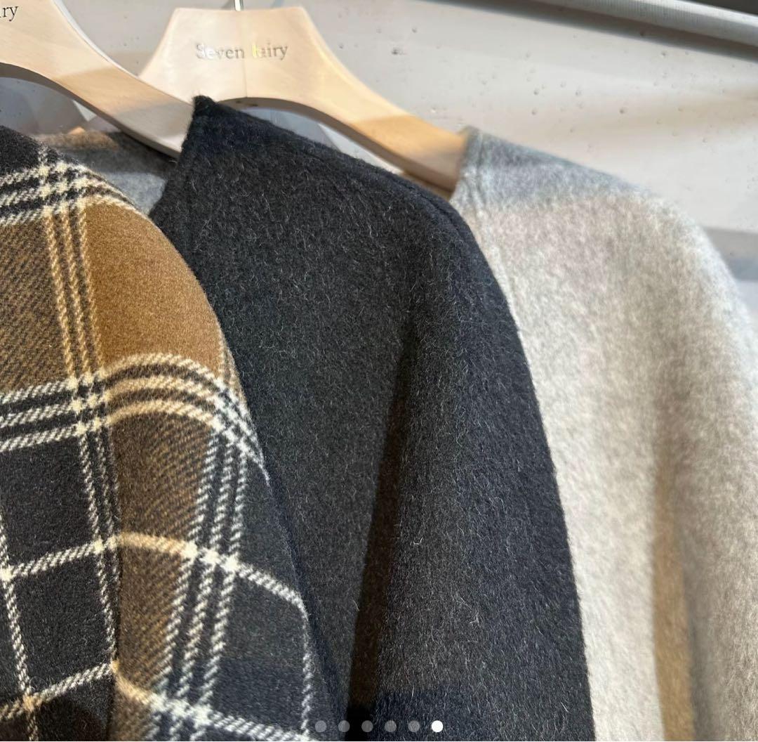 RISLEY ウールポンチョ・ケープコート　未使用