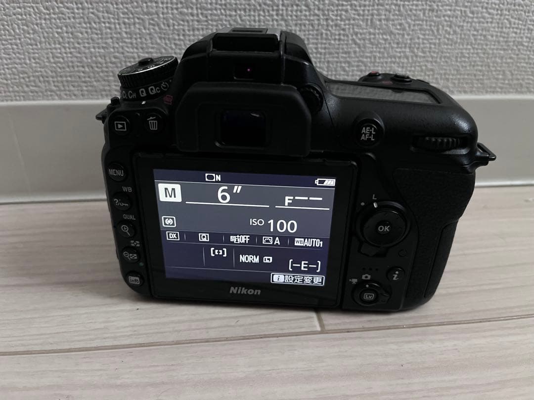 Nikon D7500 デジタル一眼レフカメラ 元箱・おまけレリーズ付き