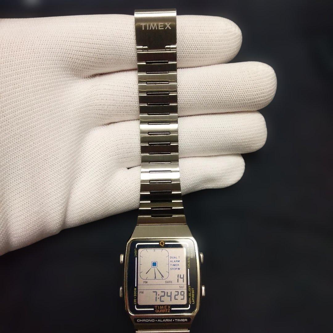 TIMEX Q リイシュー デジタル LCA TW2U72400 復刻モデル