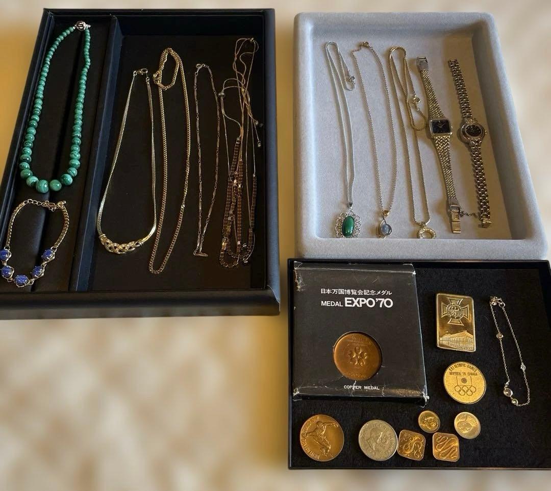 さ*と様 生前整理　ネックレス　時計他まとめ売り