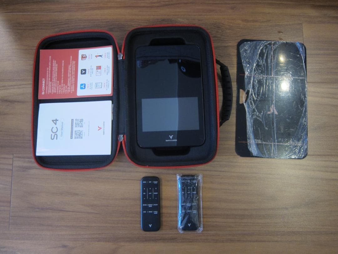 【新品未使用リモコン付】スイングキャディ SC4 収納ポーチ付