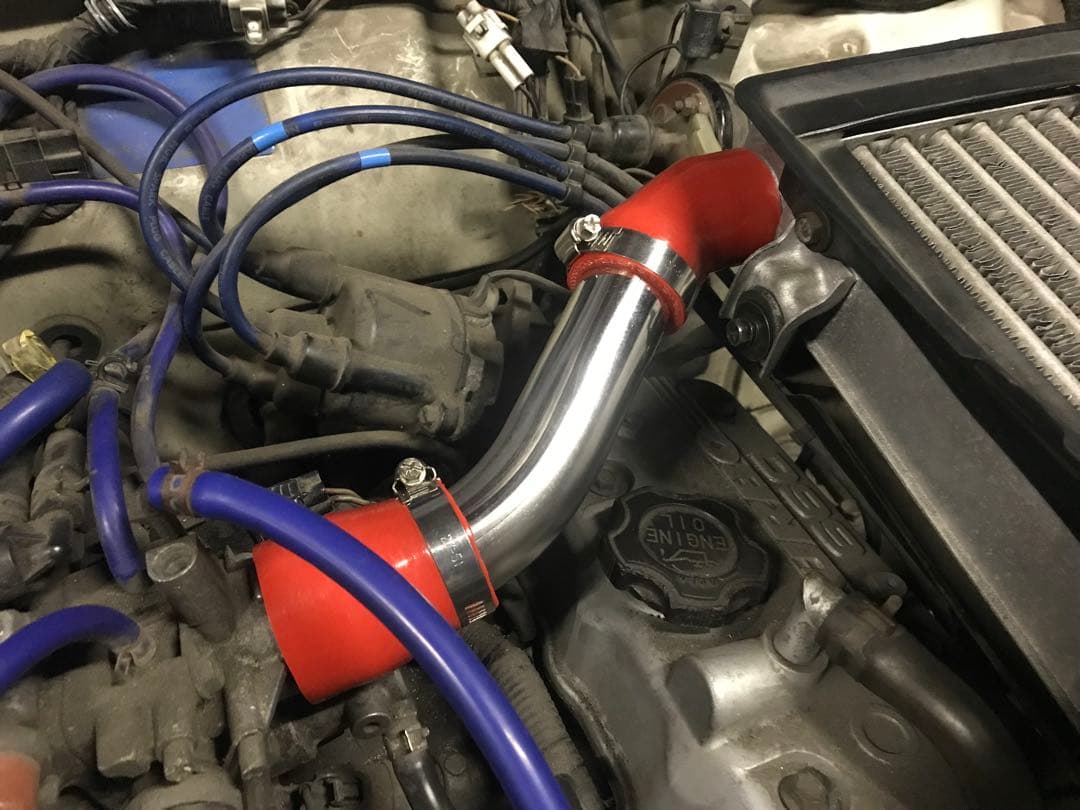 【希少カラー】ジムニーJA11 ターボパイプ ホース2点set Ver.赤