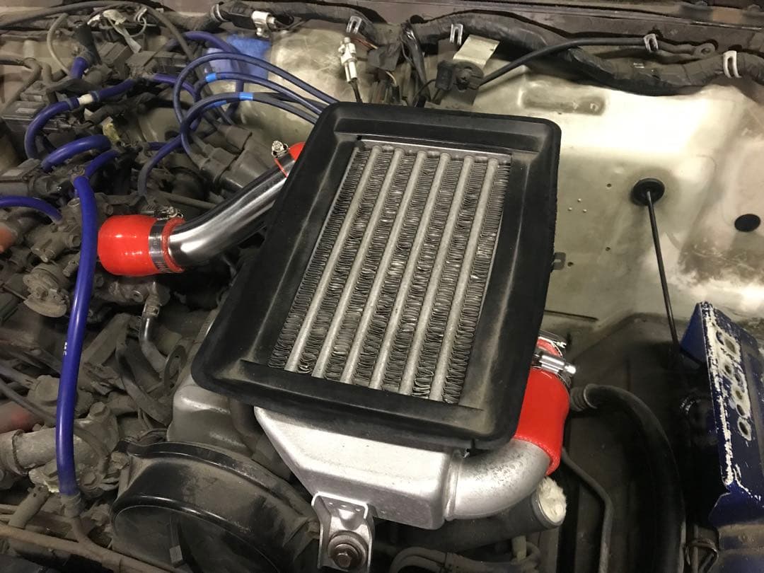 【希少カラー】ジムニーJA11 ターボパイプ ホース2点set Ver.赤