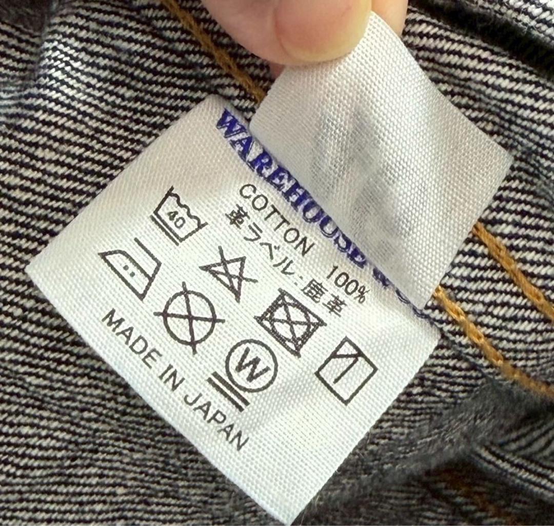 未使用品 ウエアハウス ダックディガー 1st デニムジャケット Tバック 46