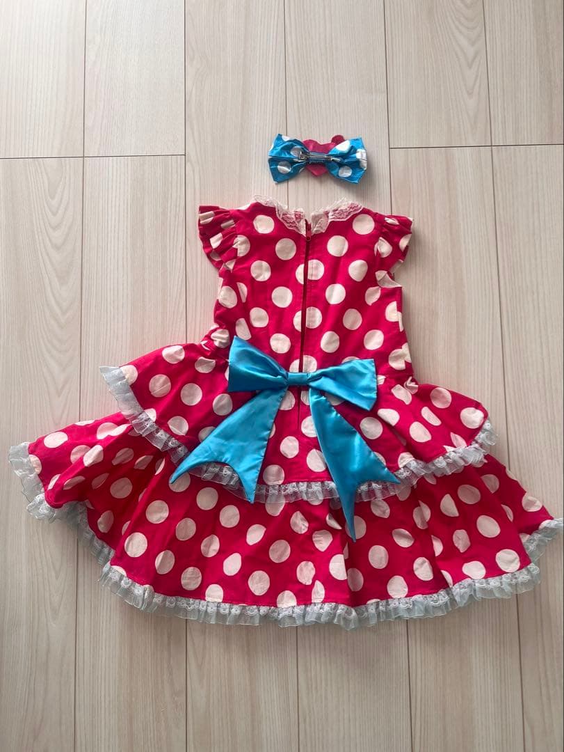 ディズニー　ミニーパルパルーザワンピース