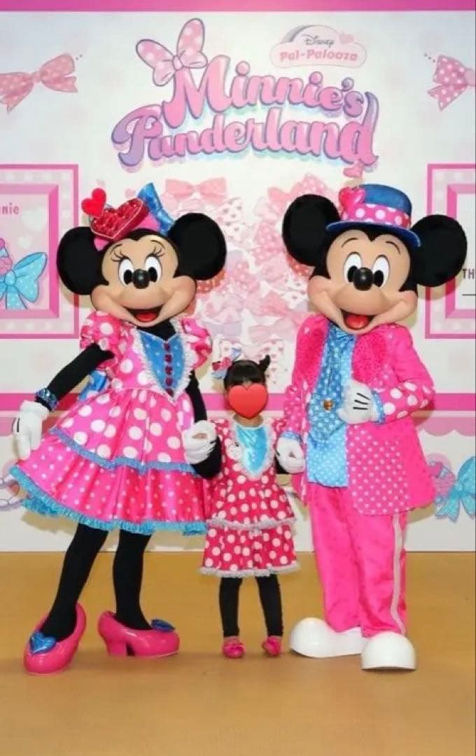 ディズニー　ミニーパルパルーザワンピース