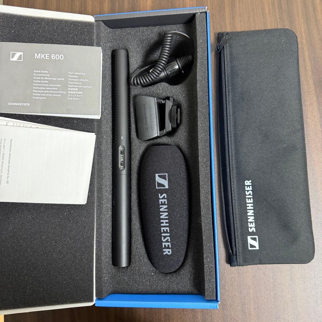 SENNHEISER MKE 600 ショットガンマイク