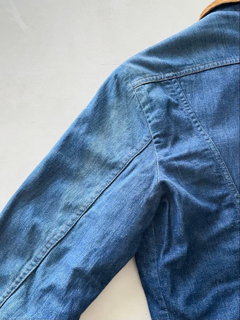 70,80's USA製 MAVERICK 裏ボアデニムジャケット　マーベリック