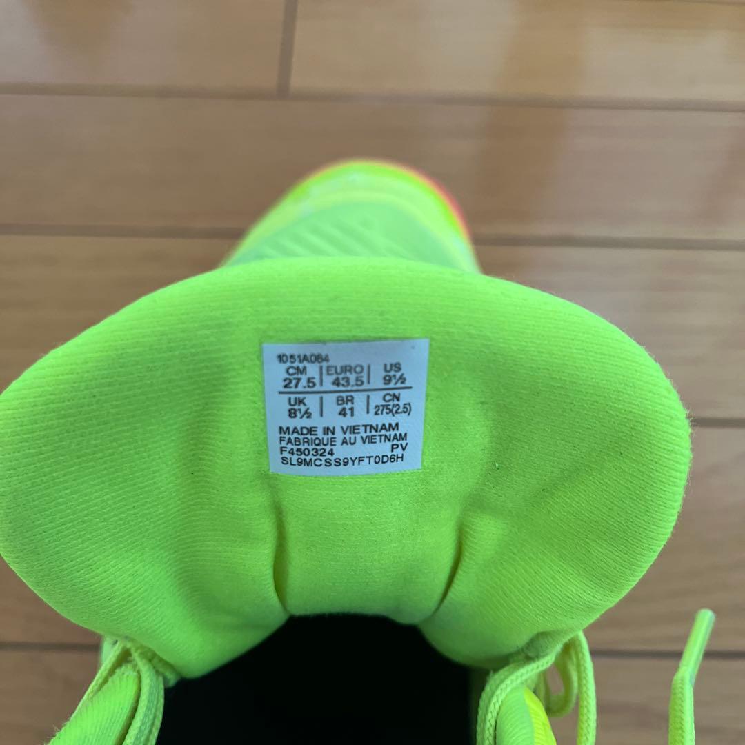 ASICS バレーボールシューズ 蛍光イエロー