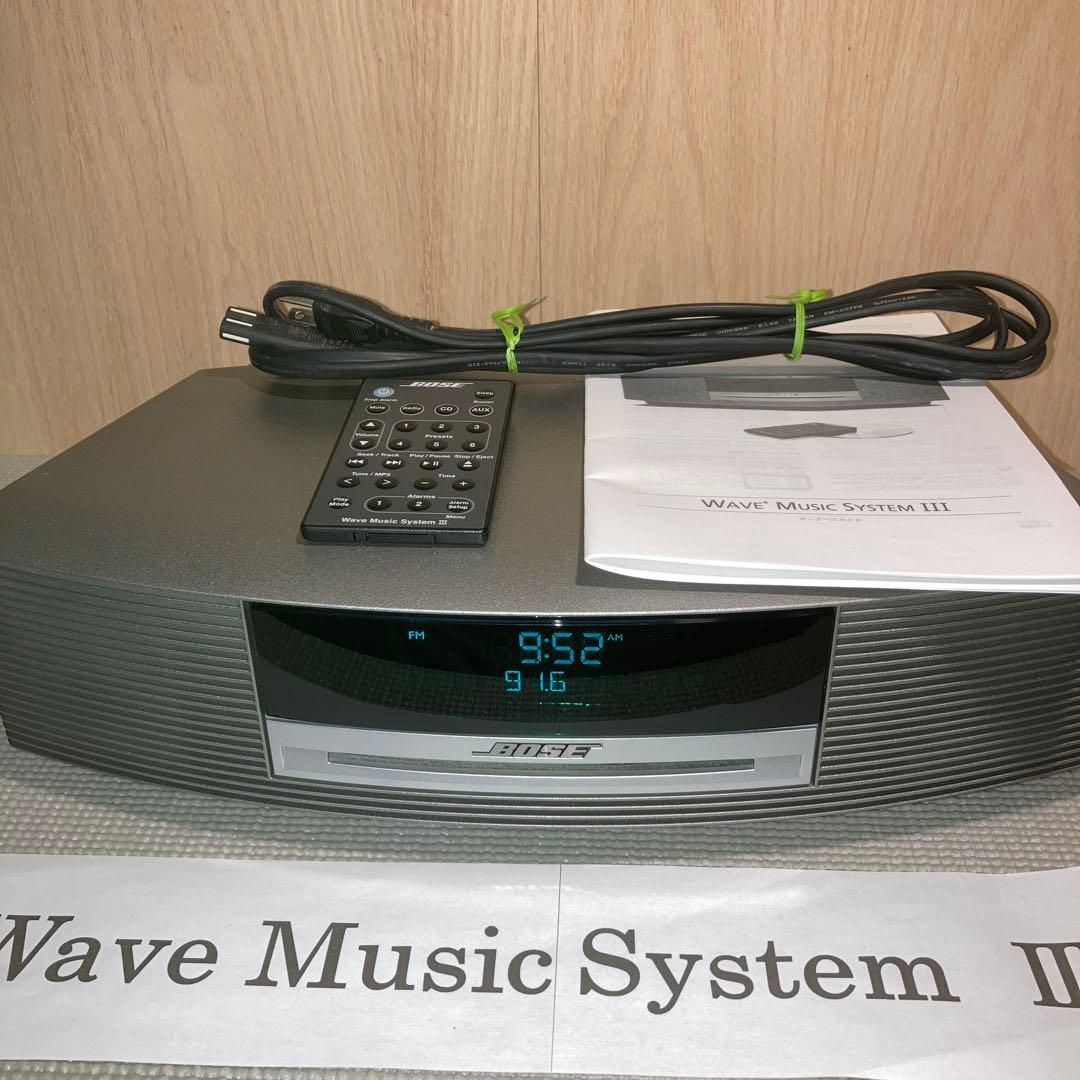 完動&メンテ品　Bose wave music system Ⅲ ワイドFM
