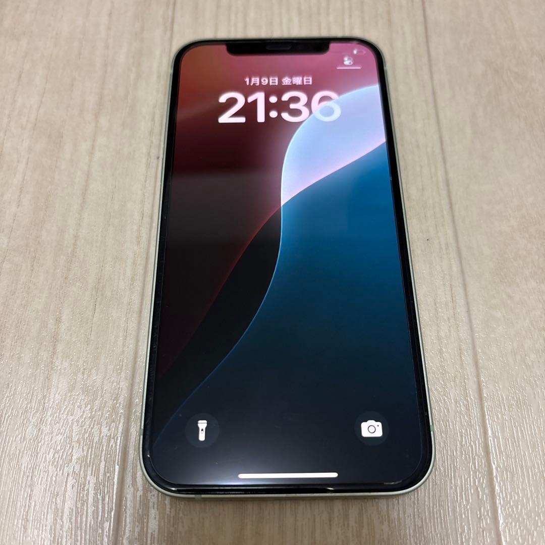 iPhone12 本体 64GB バッテリー容量73%