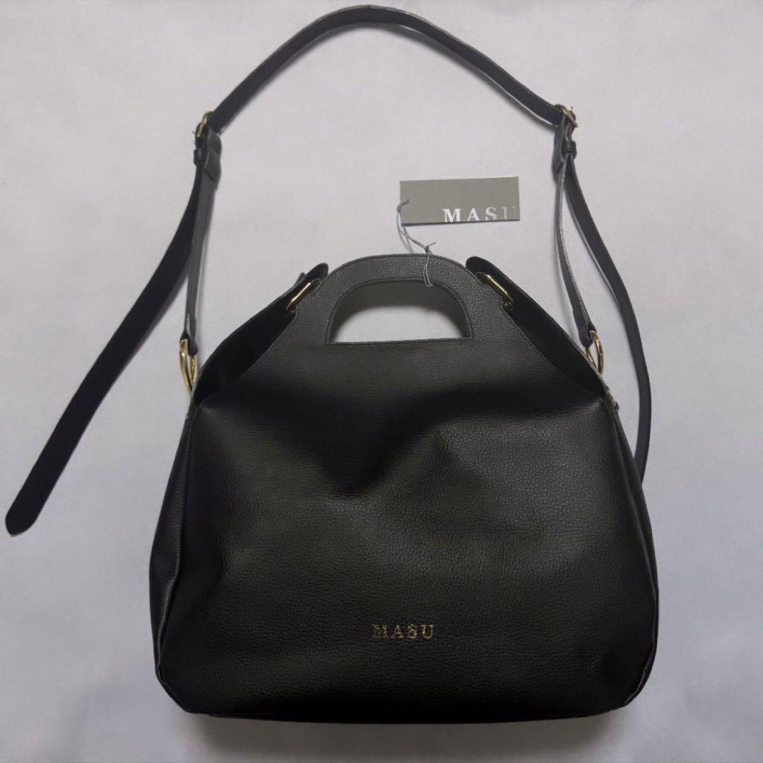ベ*ン様 MASU 26ss TRUFFE BAG ブラック