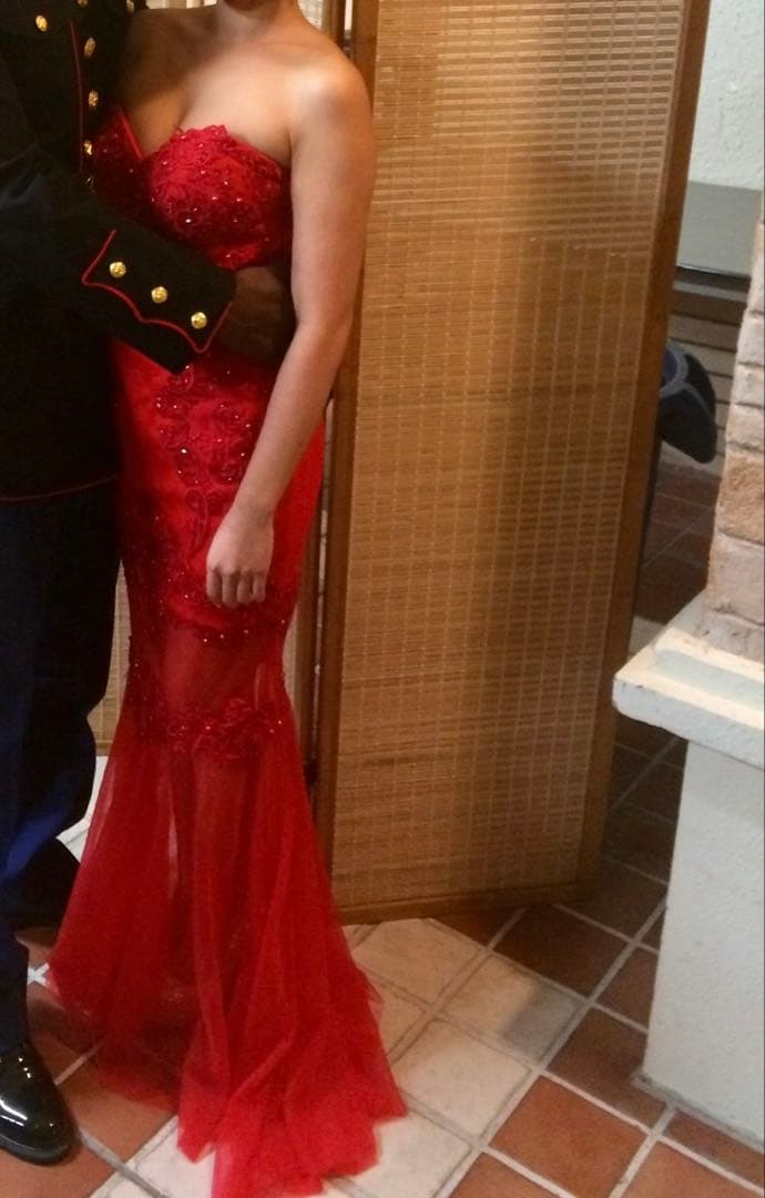 Eau Sovage 刺繍 チュール ロング キャバドレス マーメイドドレス