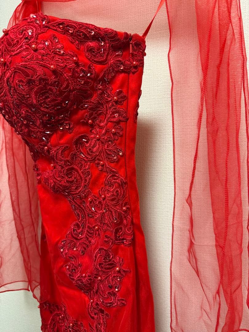 Eau Sovage 刺繍 チュール ロング キャバドレス マーメイドドレス