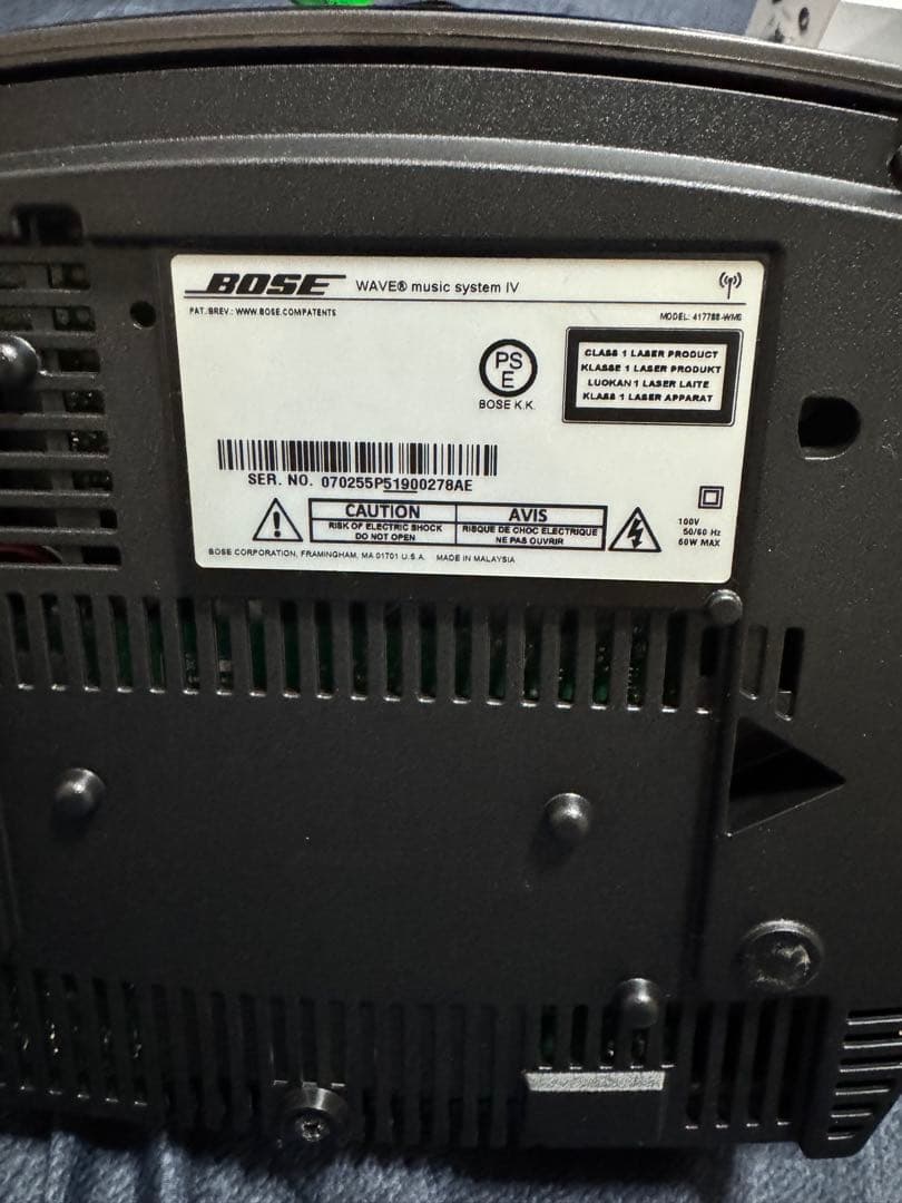 【美品】BOSE Wave Music System Ⅳ 動作品