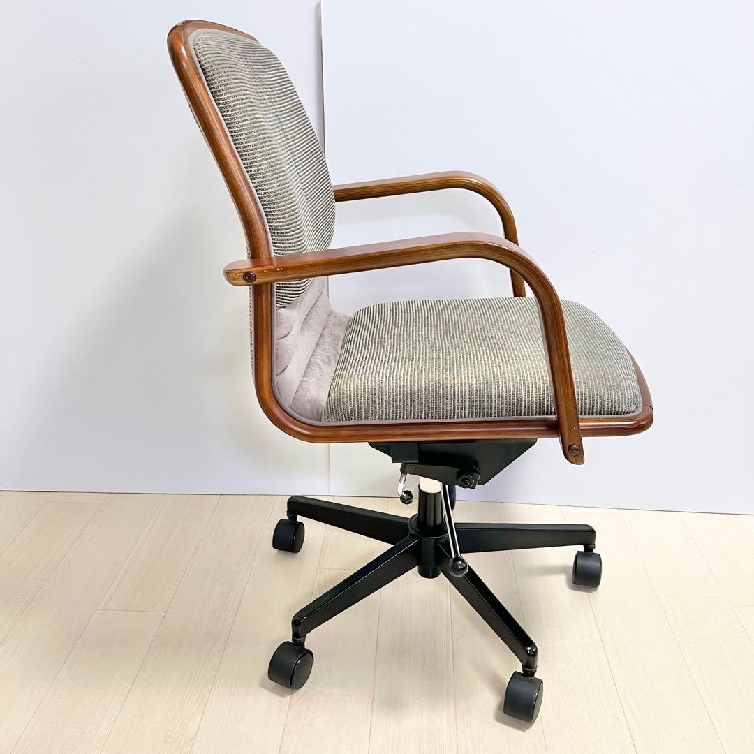 ★希少★カリモク デスクチェア ロッキングチェア XS0770WE