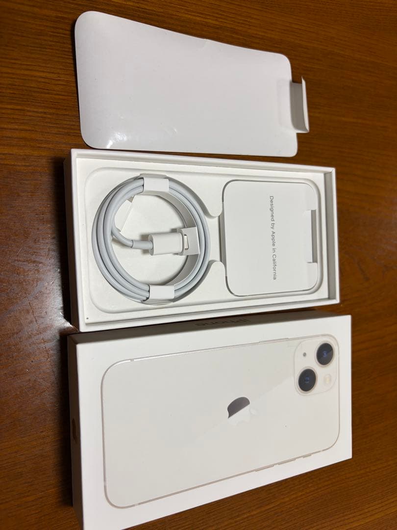 極美品 iPhone 13 mini 512GB スターライト【最大容量86%】