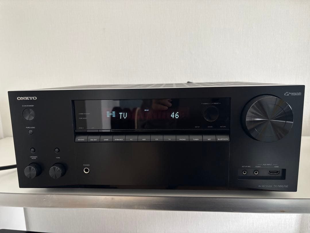 美品 ONKYO TX-NR676E アンプ オンキョー