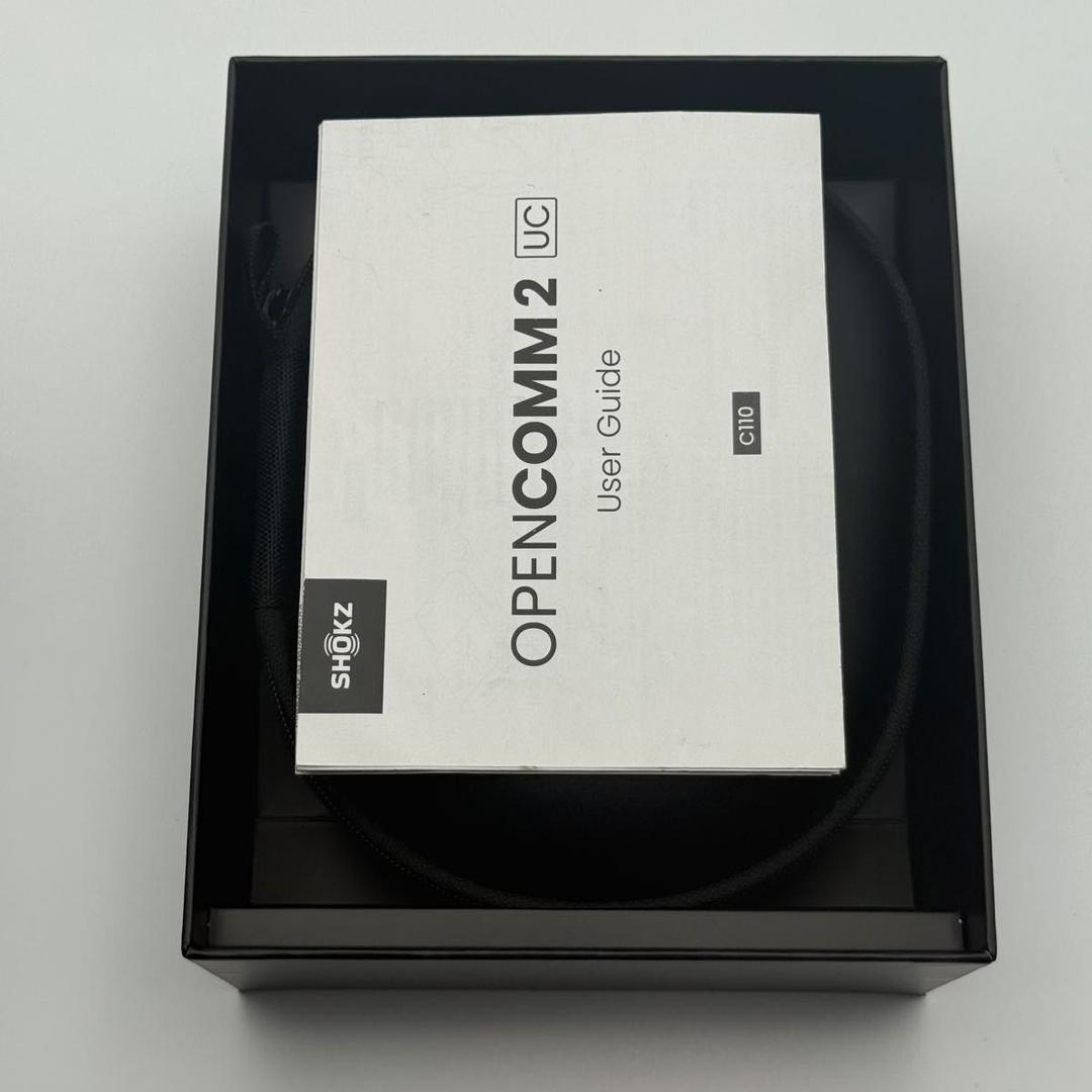 SHOCKZ OpenComm2 UC USB-C 骨伝導イヤホン
