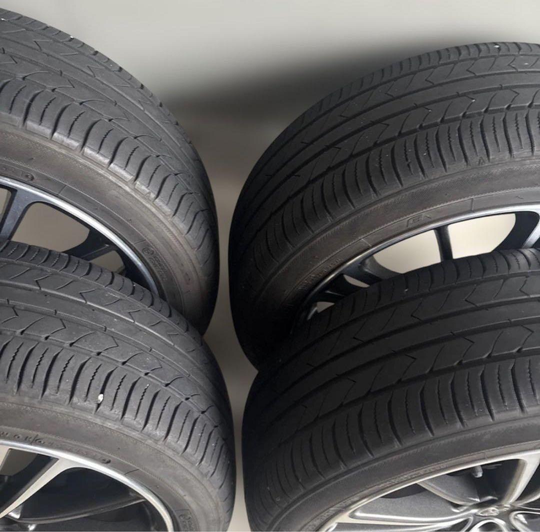 チンチラ① 86純正　215/45R17 美品　溝あり　タイヤホイール
