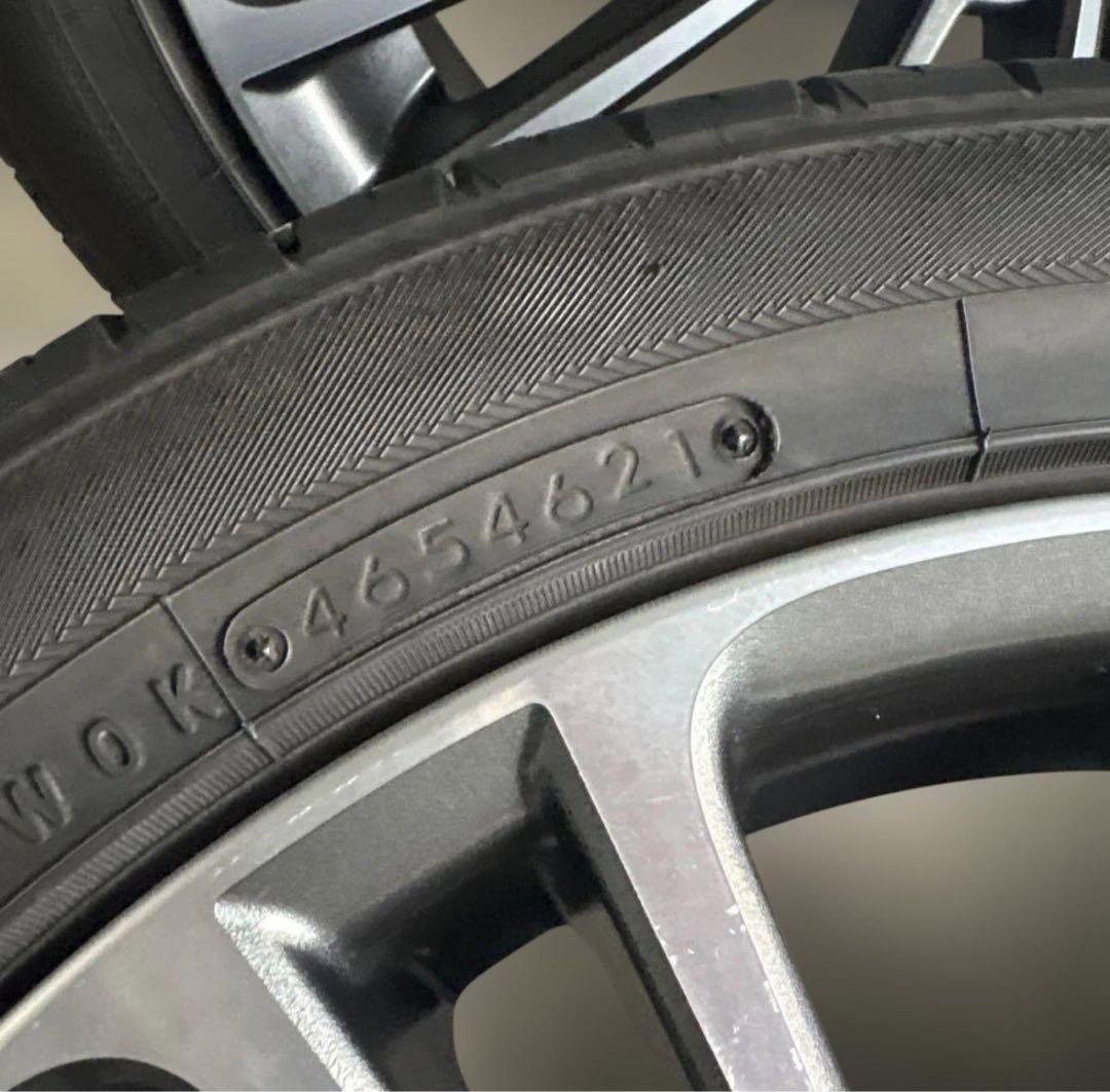 チンチラ① 86純正　215/45R17 美品　溝あり　タイヤホイール