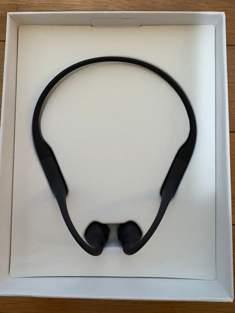 SHOKZ OPENRUN Mini 骨伝導イヤホン ブラック