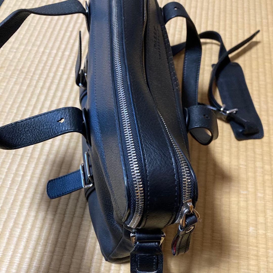 BALLY バリー レザー ショルダーバッグ 斜め掛けカバン 皮革鞄 ブラック