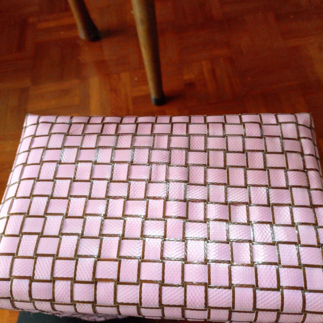 MARNI ウィービングかごバッグ ピンク