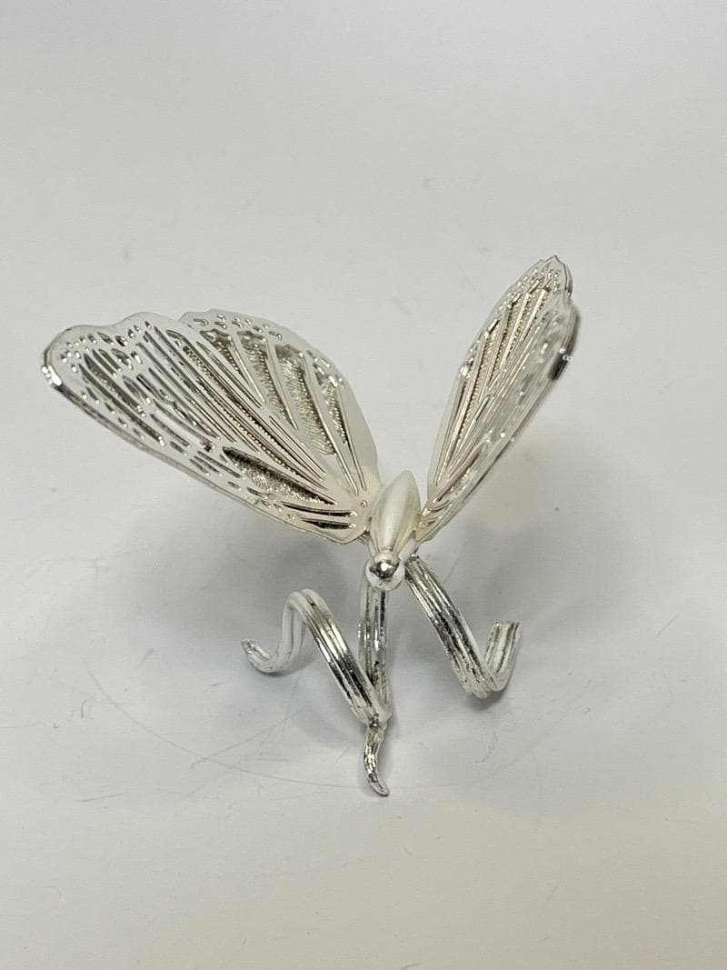 【美品】クリストフル ナプキンリング バタフライ 蝶　フィギュリン