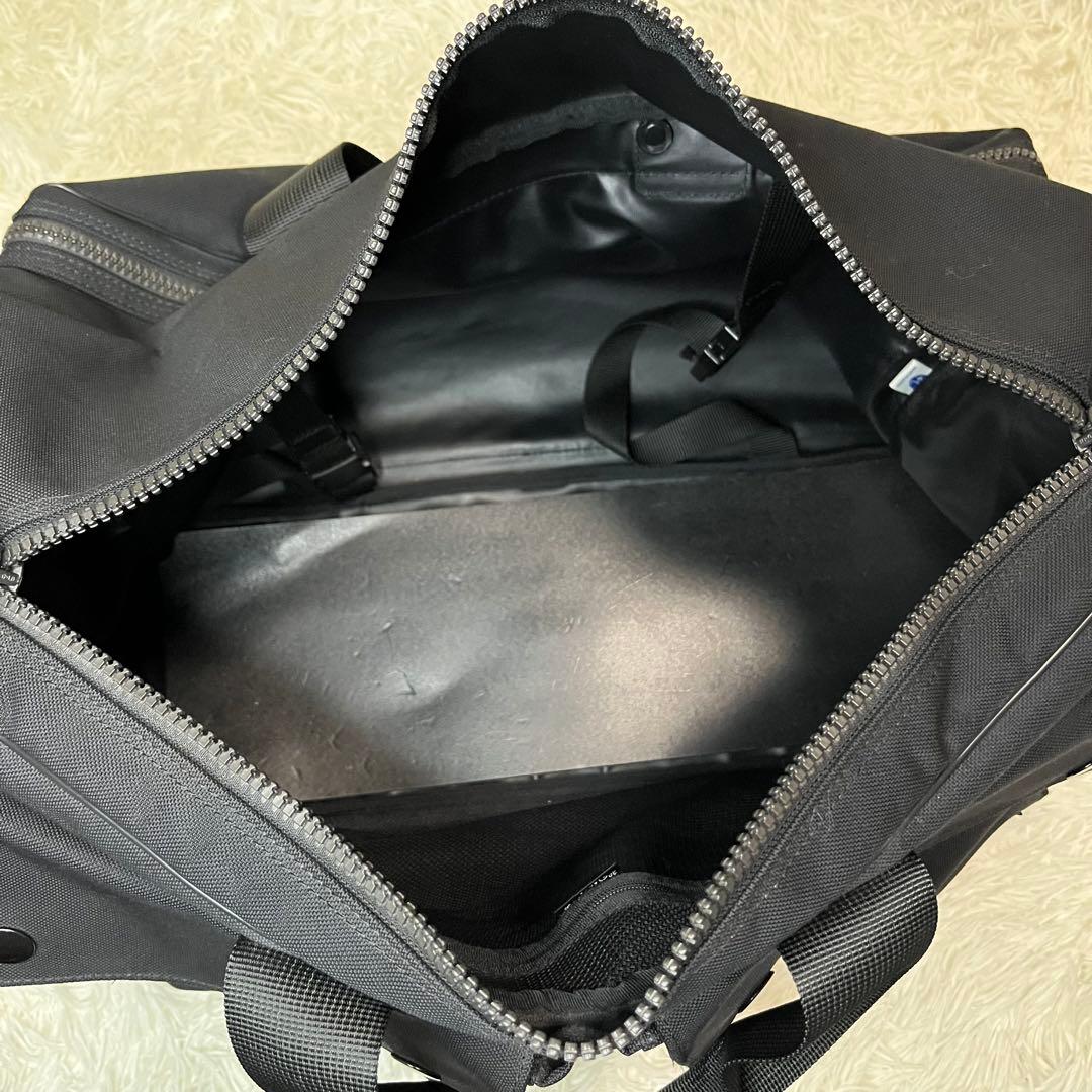 【美品】PORTER アングル ダッフルバッグ 2way 大容量 ブラック