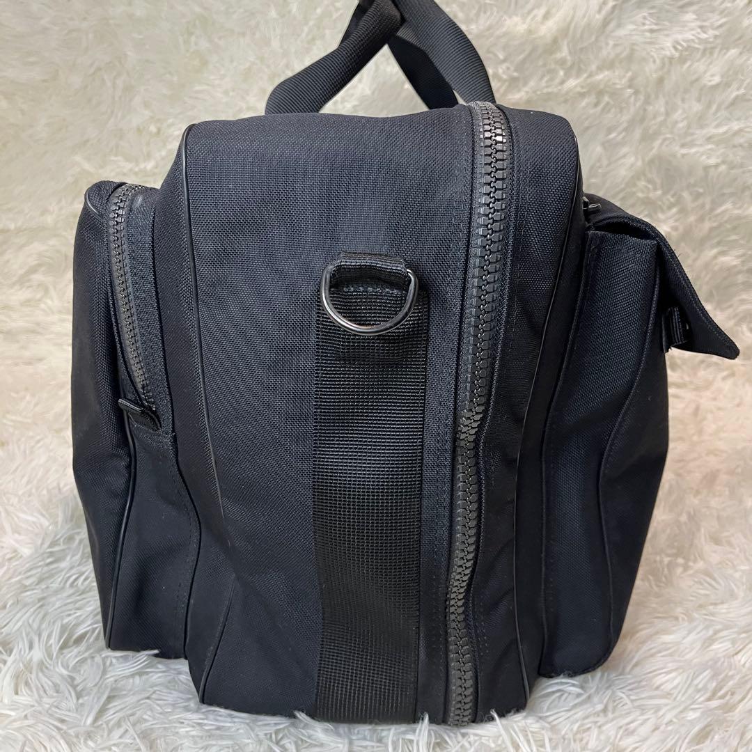 【美品】PORTER アングル ダッフルバッグ 2way 大容量 ブラック