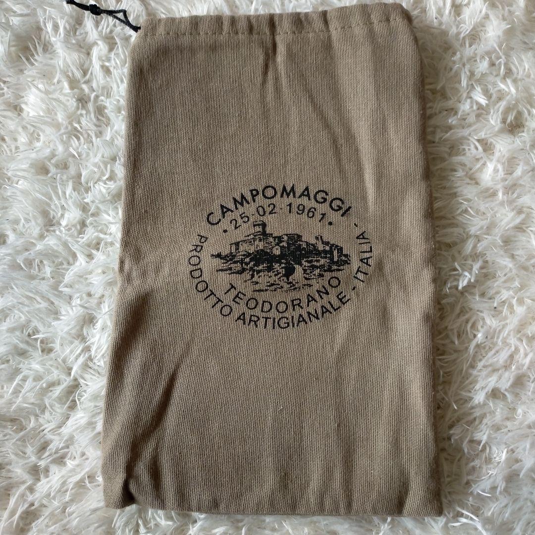 カンポマッジ CAMPOMAGGI 財布 ハラコ ラウンドファスナー