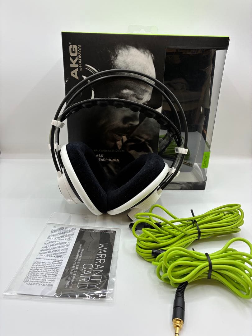 AKG Q701 ヘッドフォン ホワイト/ブラック　初期モデル　オーストリア製