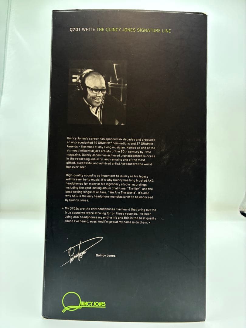 AKG Q701 ヘッドフォン ホワイト/ブラック　初期モデル　オーストリア製