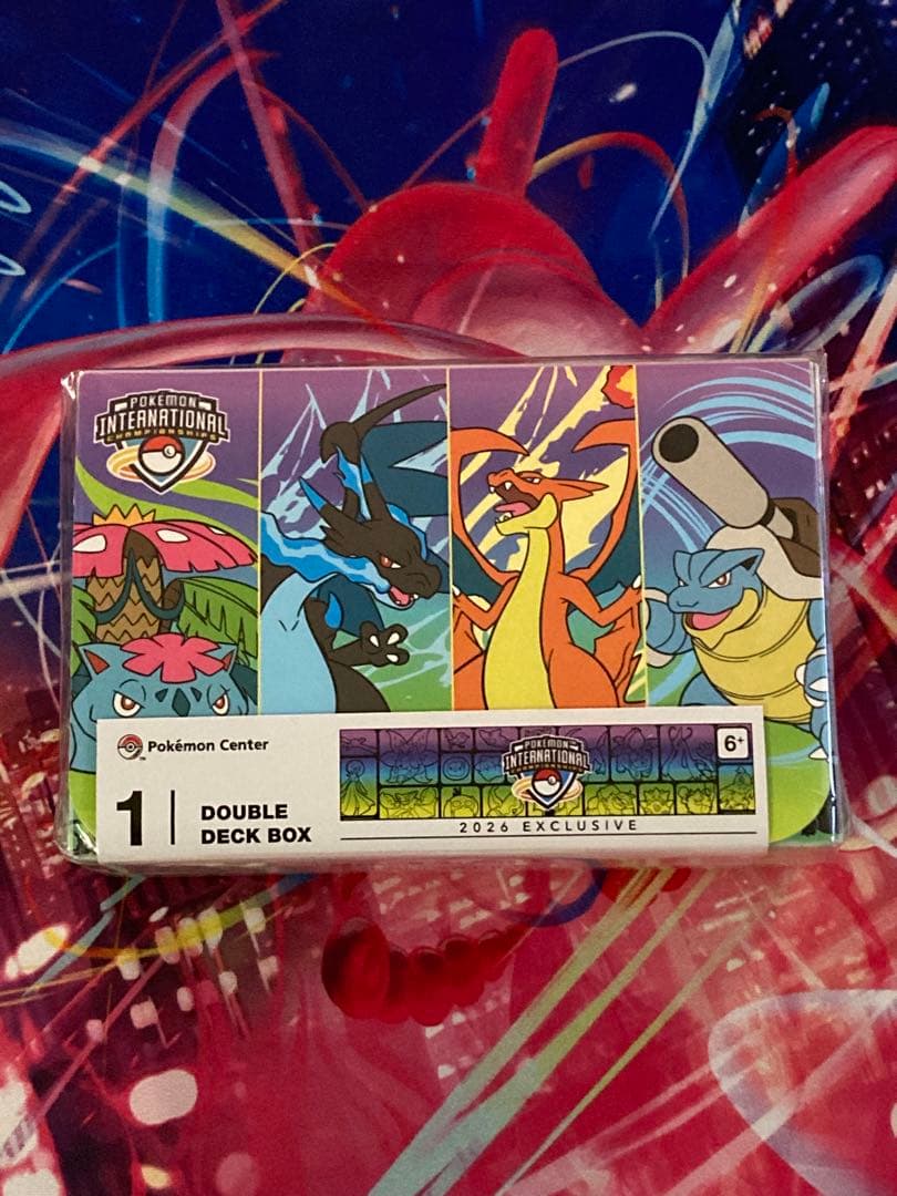 EUIC ロンドン ポケモンセンター限定 ダブルデッキケース 御三家