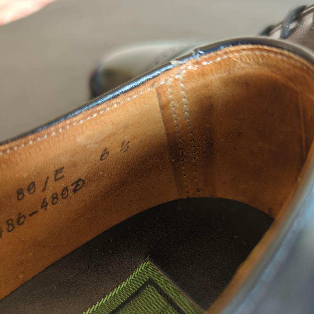 デッドストック チーニー製マカフィー MADE IN England 黒