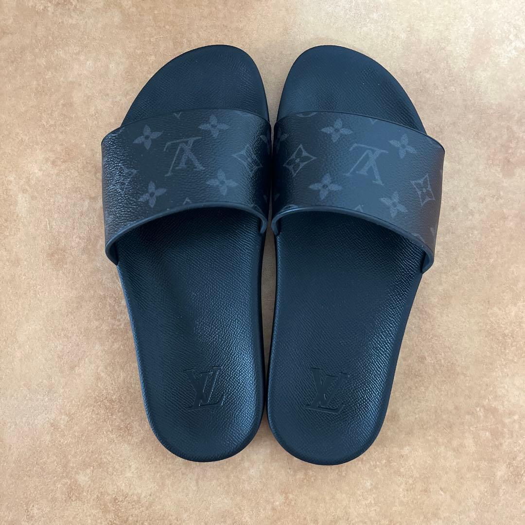 ヴィトン/ サンダル モノグラム・エクリプス (ウォーターフロント ミュール)