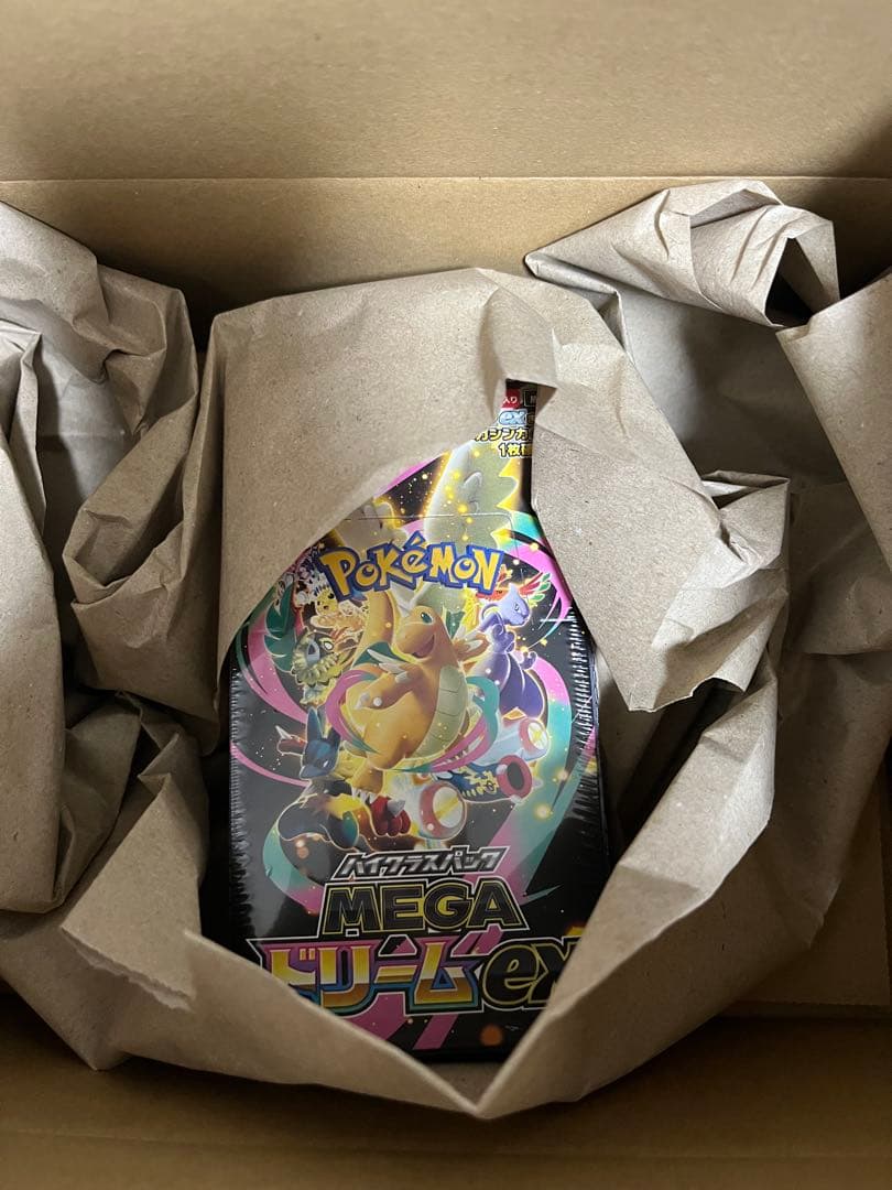 ポケモンカードゲーム MEGAドリームex 新品未開封　シュリンク付です。