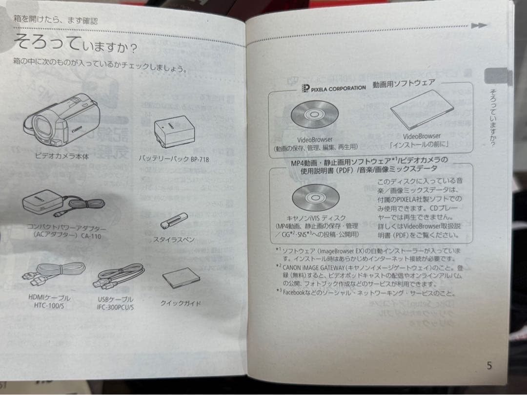 【新品未使用品】Canon キャノン　ivis HFM51 HDビデオカメラ　赤