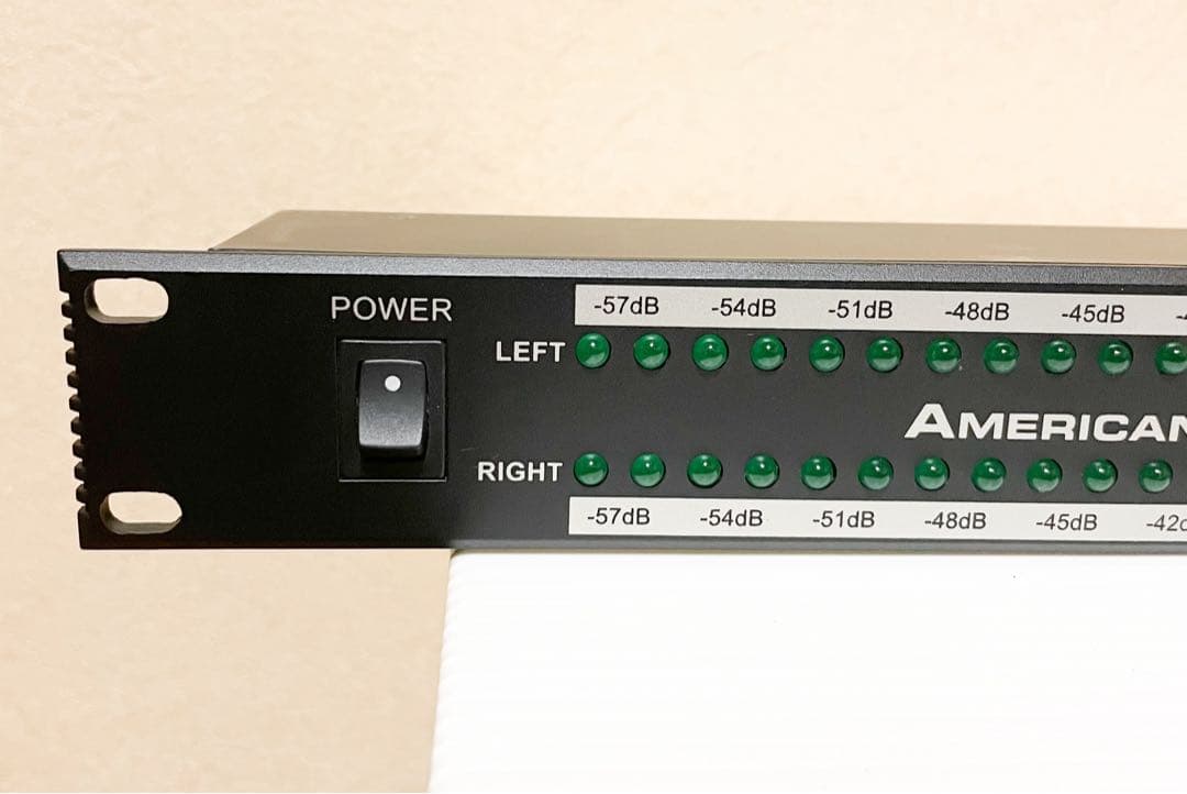 18日まで価格！AMERICAN AUDIO DB Display レベルメータ