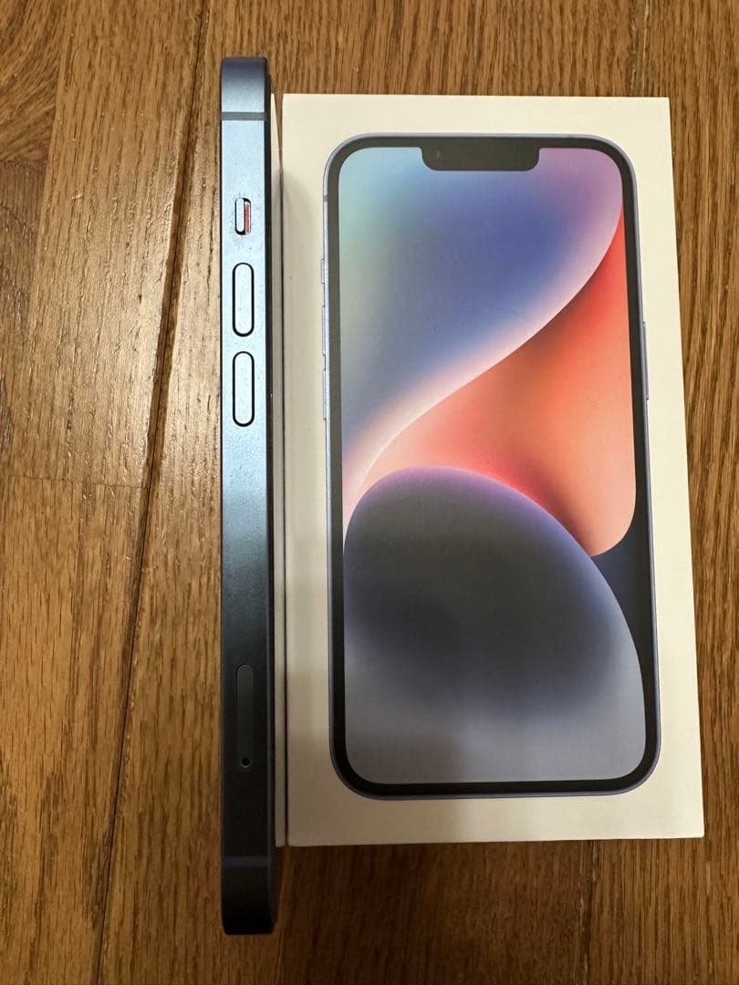 iPhone14 128GB ブルー SIMフリー Apple おまけ付き