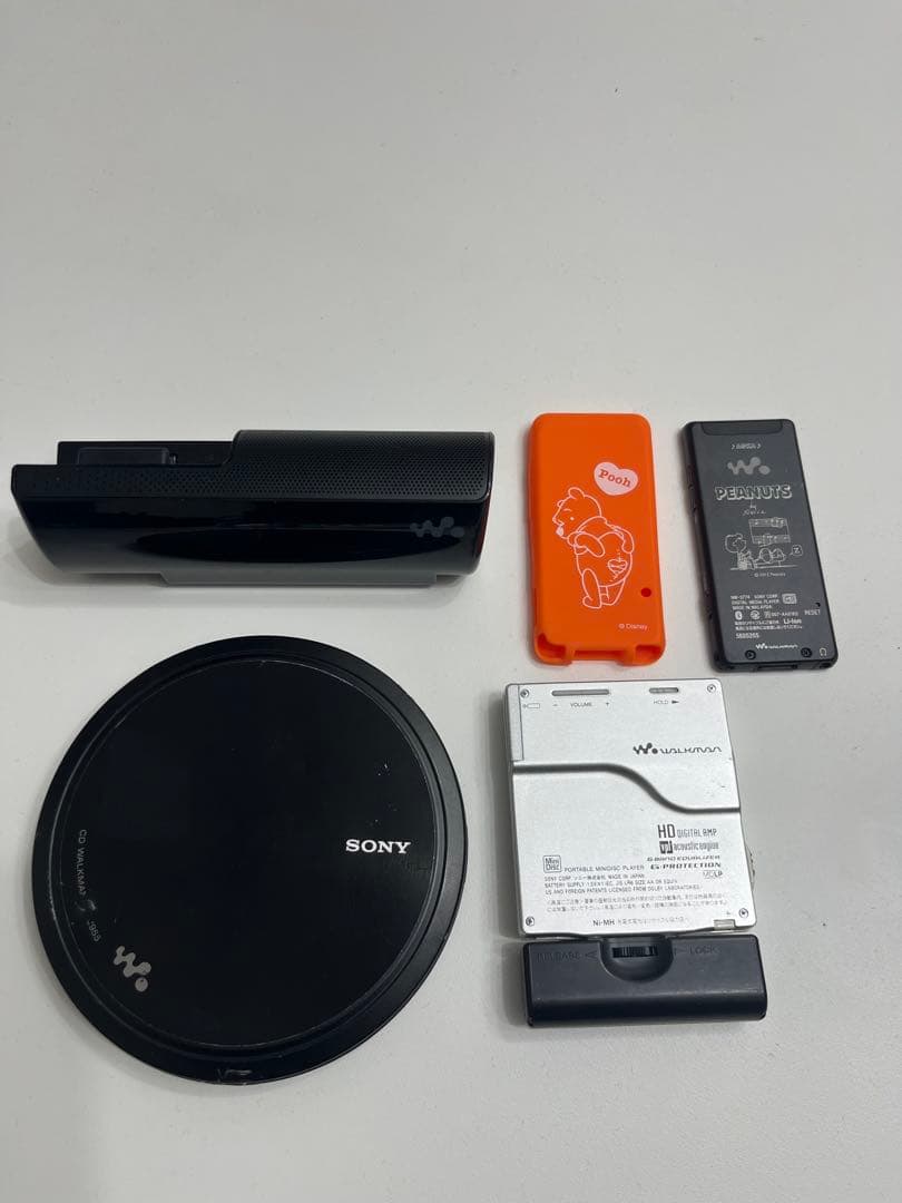 SONY ウォークマン　MZ-E720他　ケース付き　まとめ売り