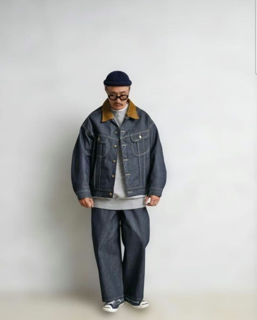 Lee リー スーパーサイズド ストームライダー ボア デニムジャケット S